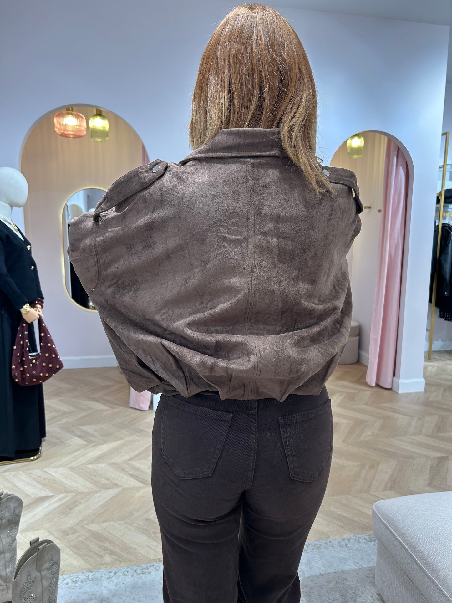 Veste Judy marron