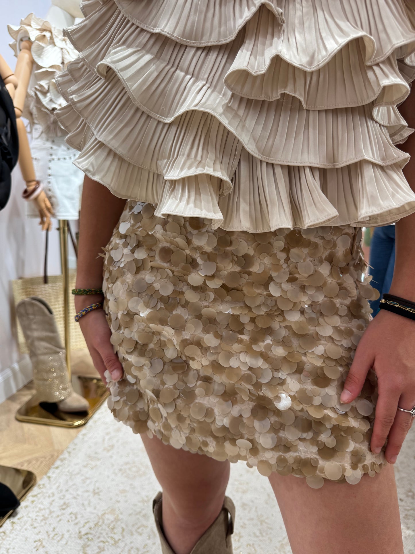 Jupe miami beige