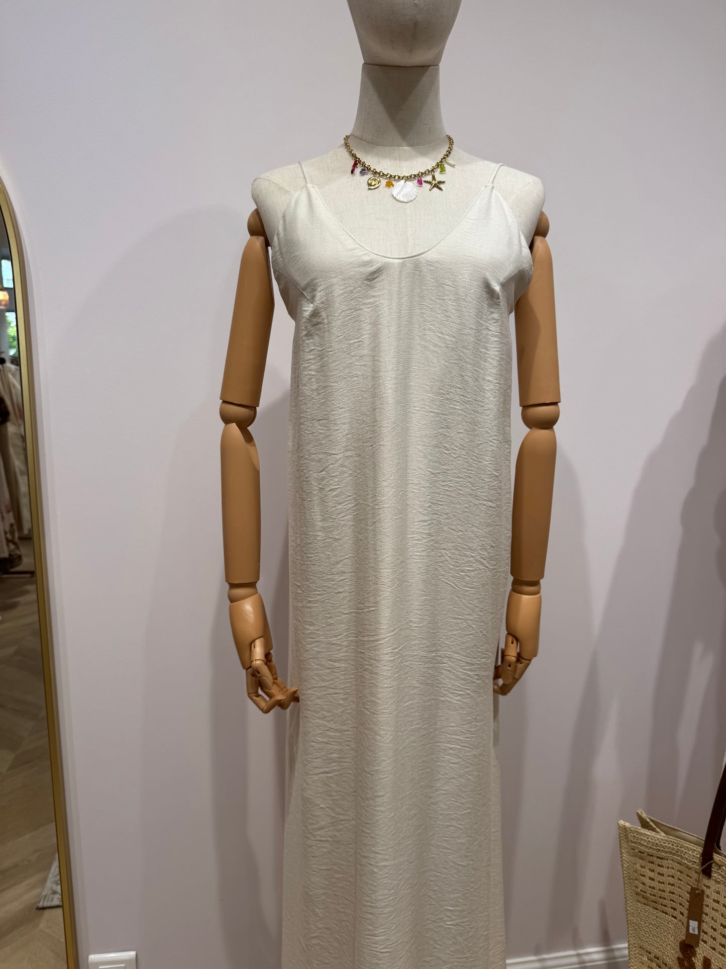 Robe cailloux écru