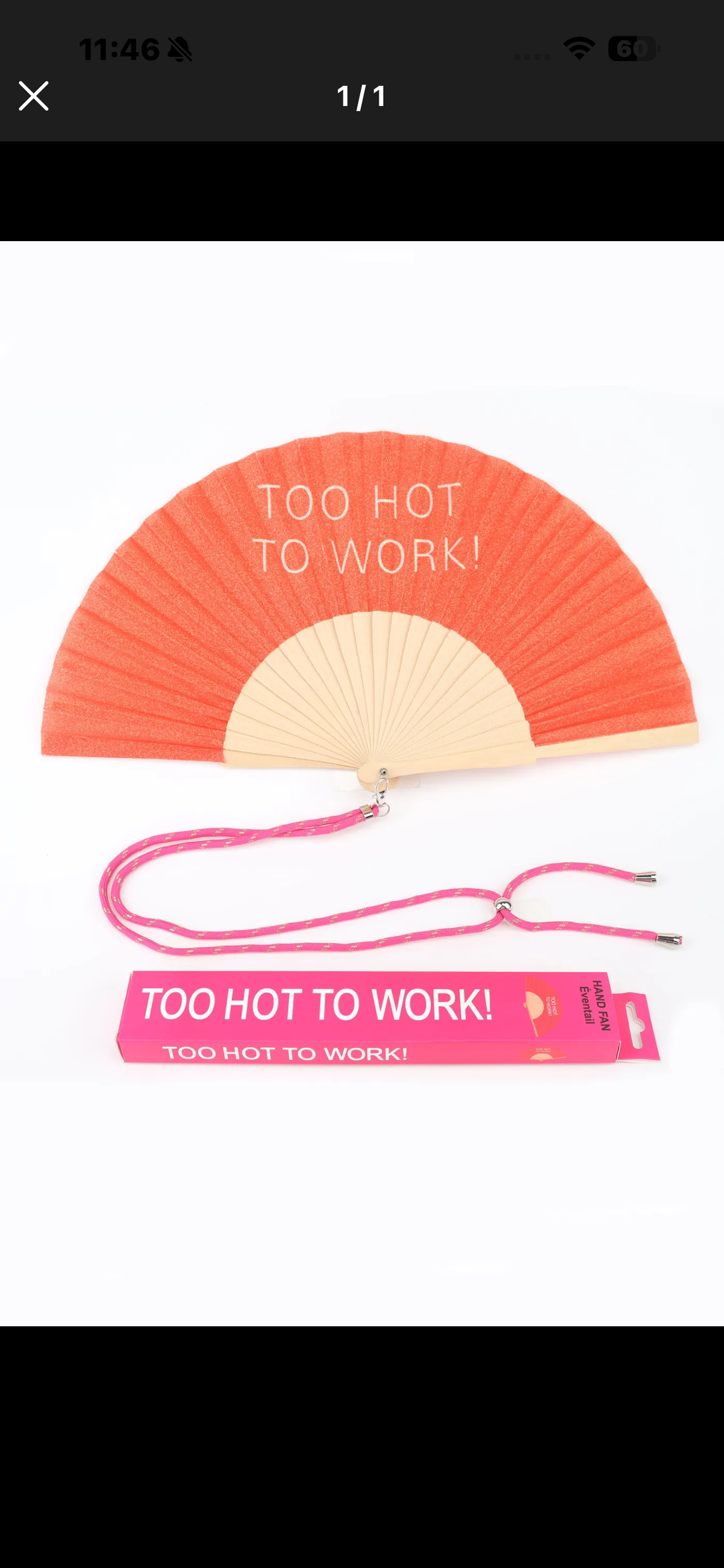 Éventail too hot