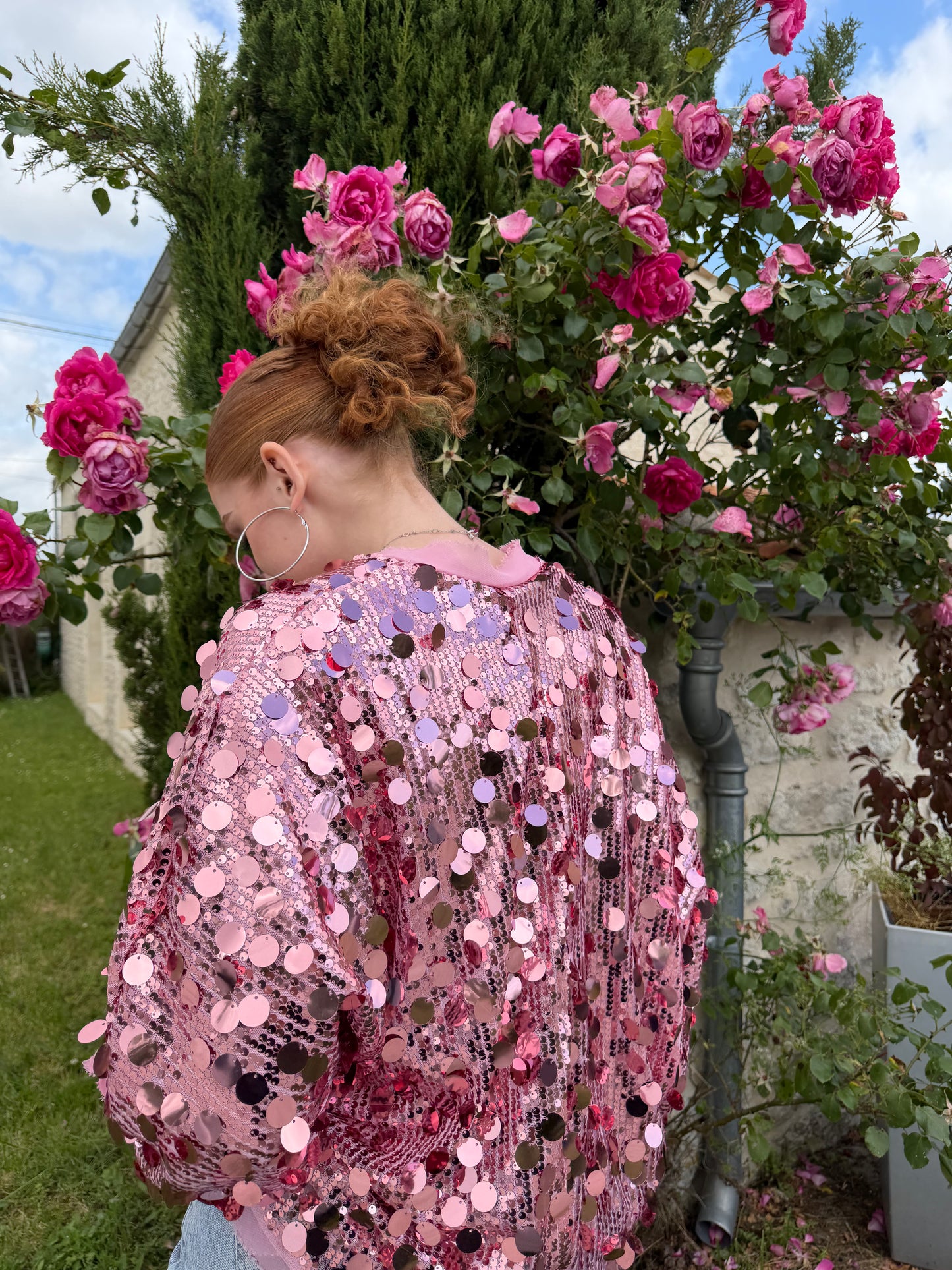 Veste Ibiza rose