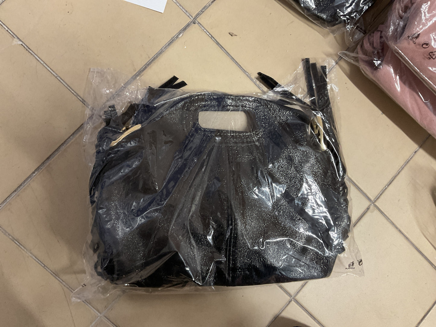 Sac stormy lisse noir