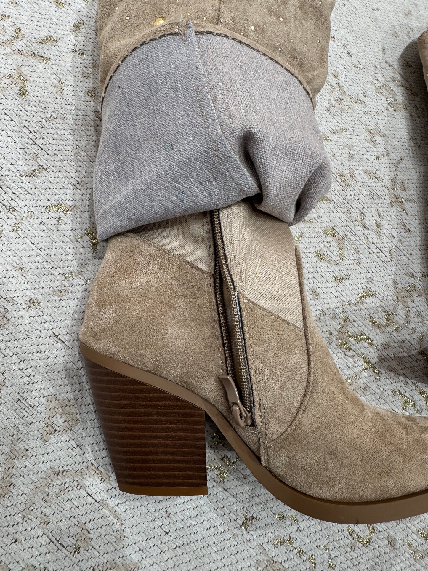 Santiags manhattan taupe