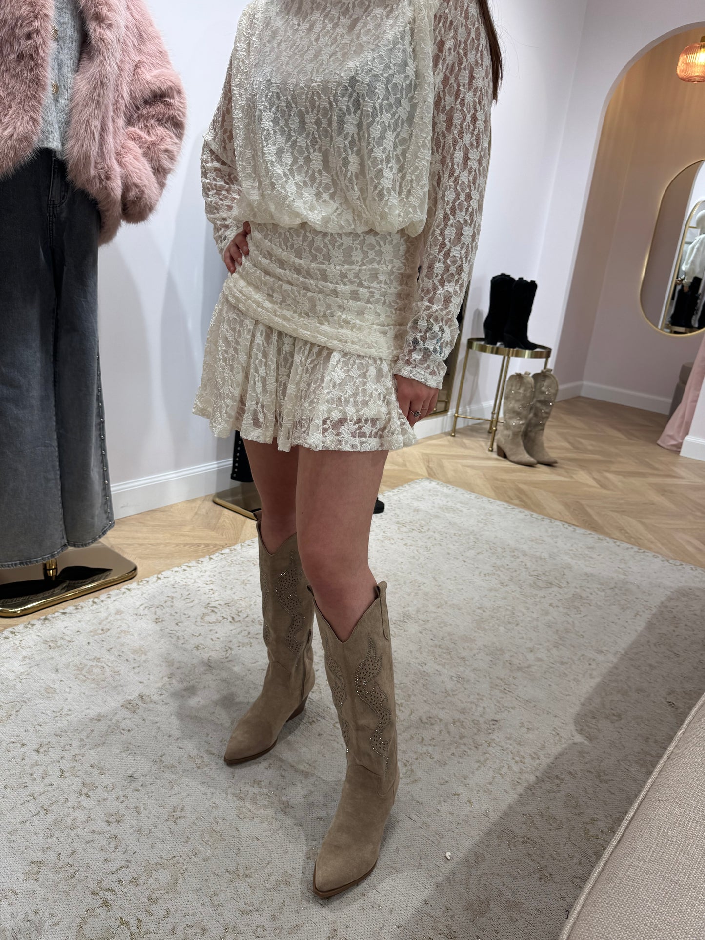 Robe Bloom écru