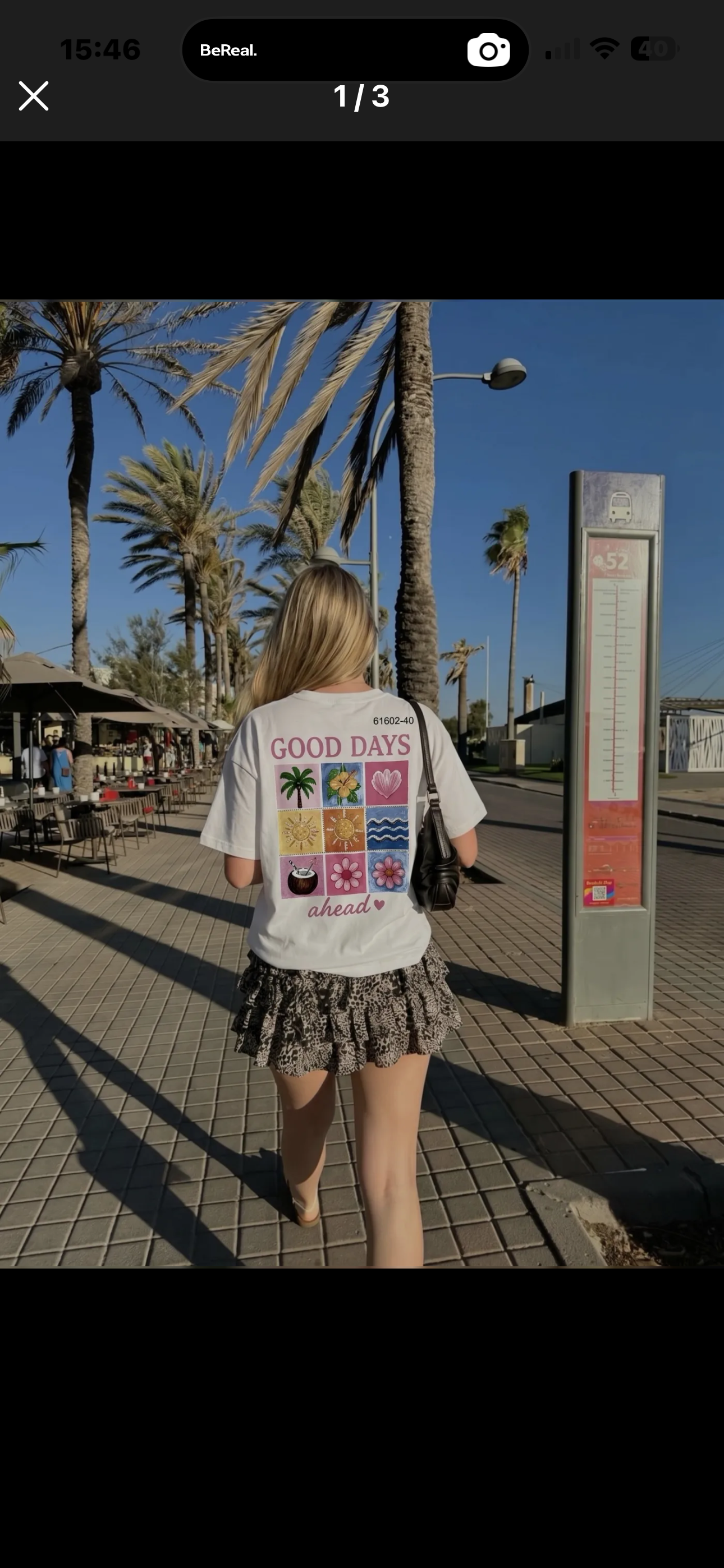 T-shirt good days