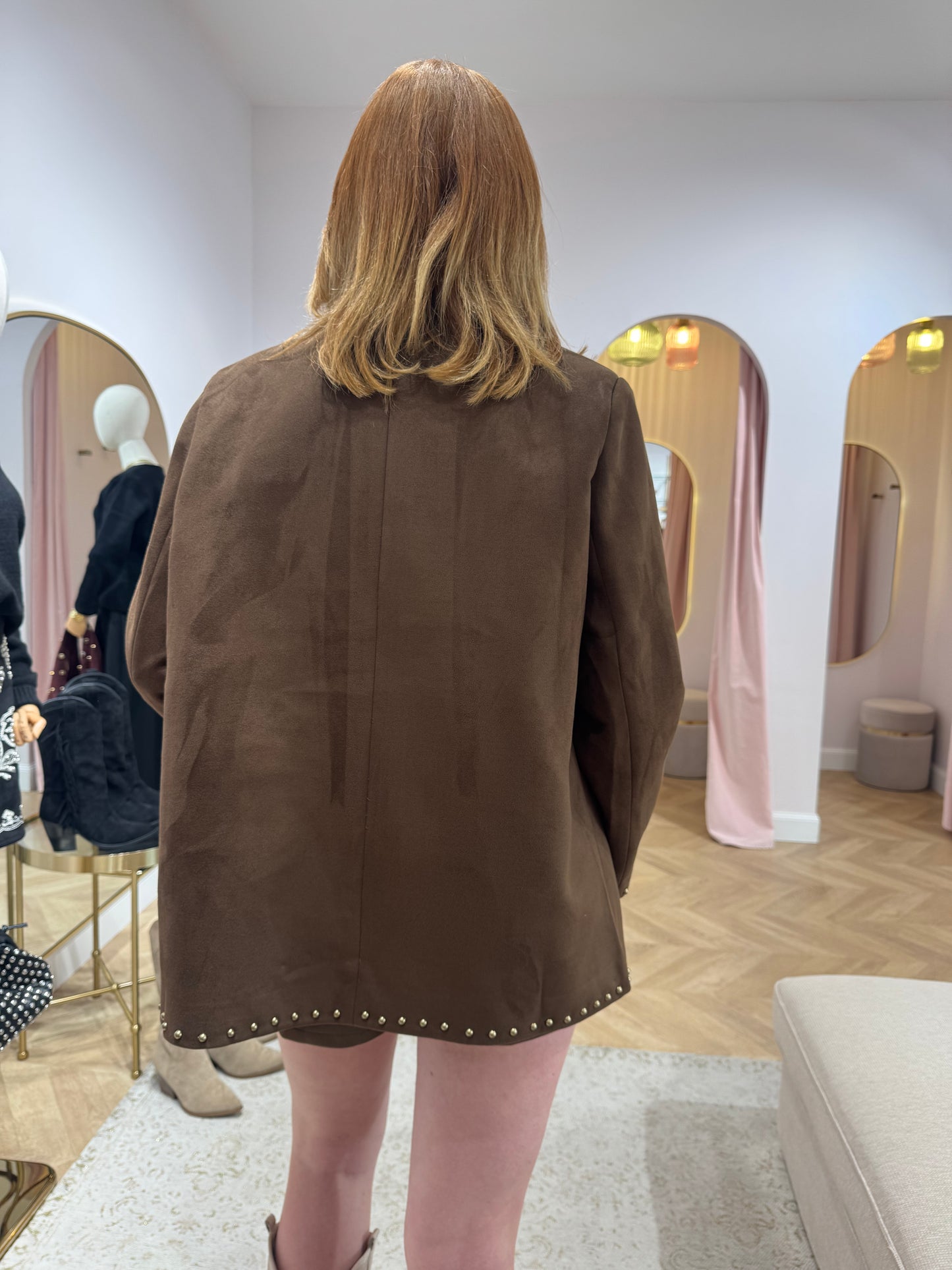 Blazer grâce marron