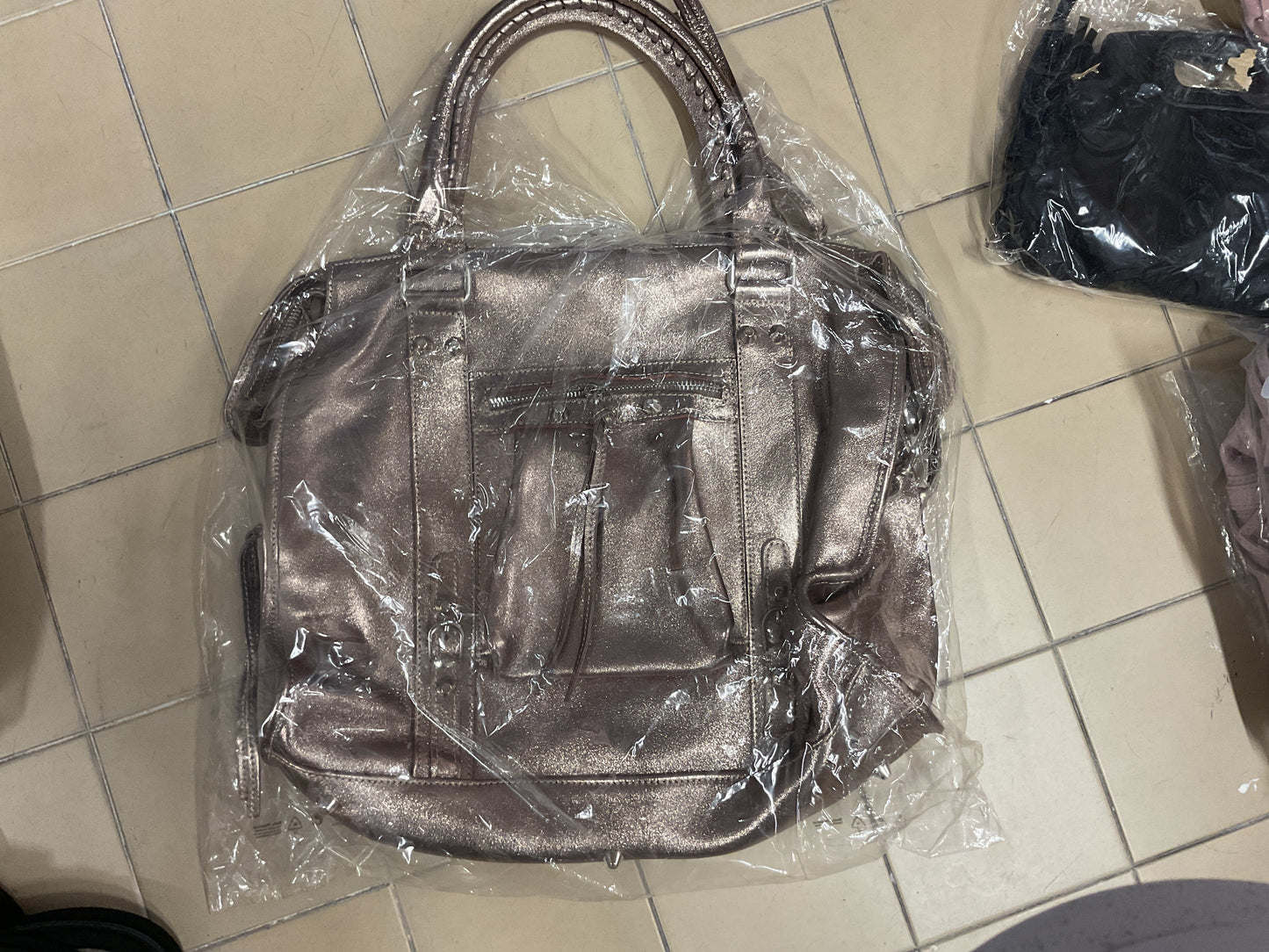 Sac Noé rose gold