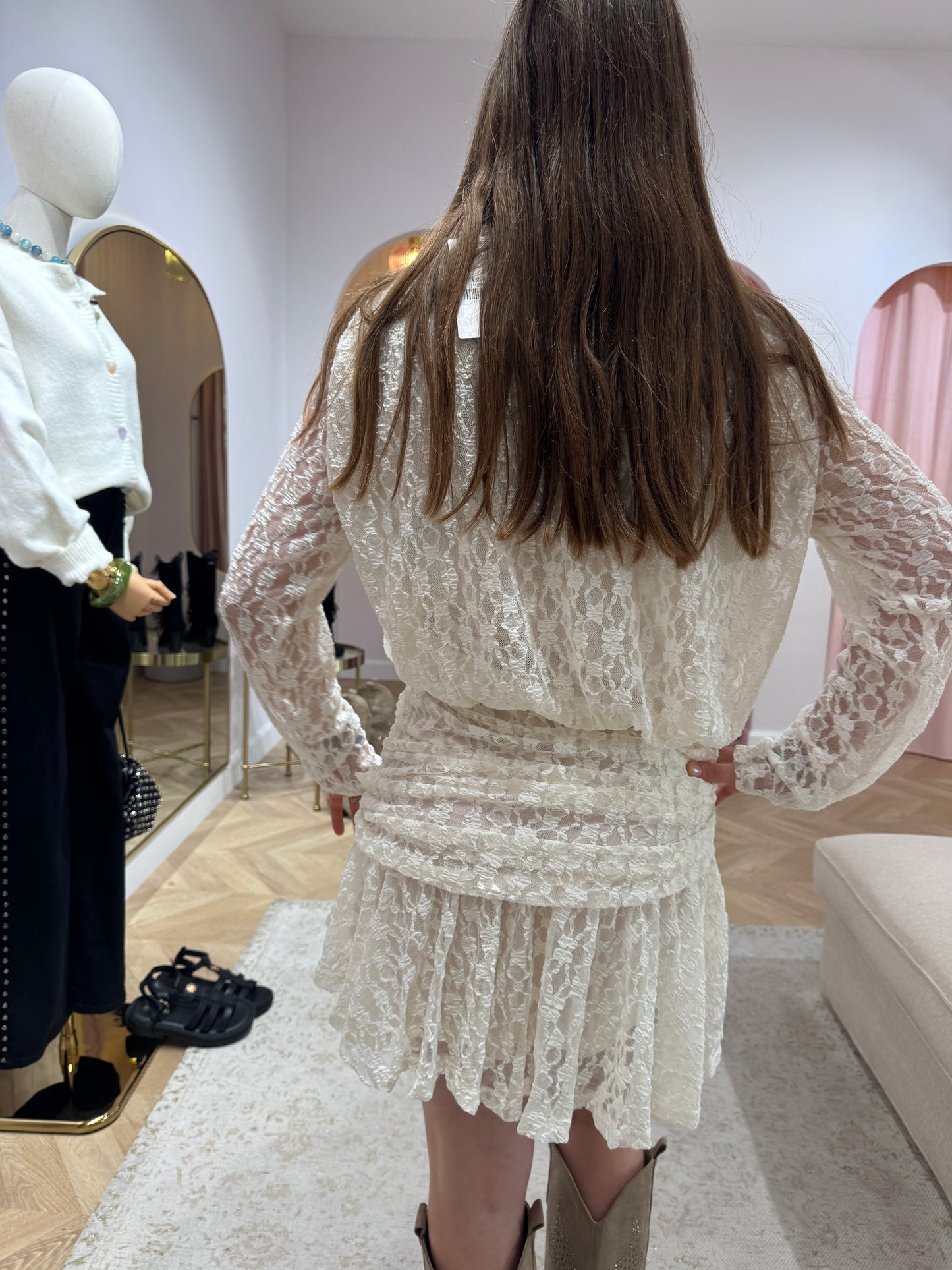Robe Bloom écru