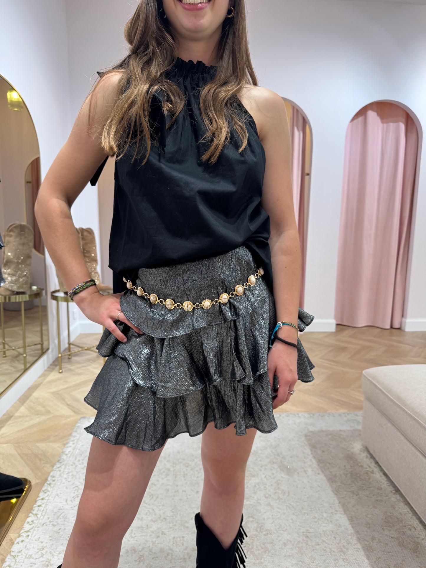 Jupe-short stella noir