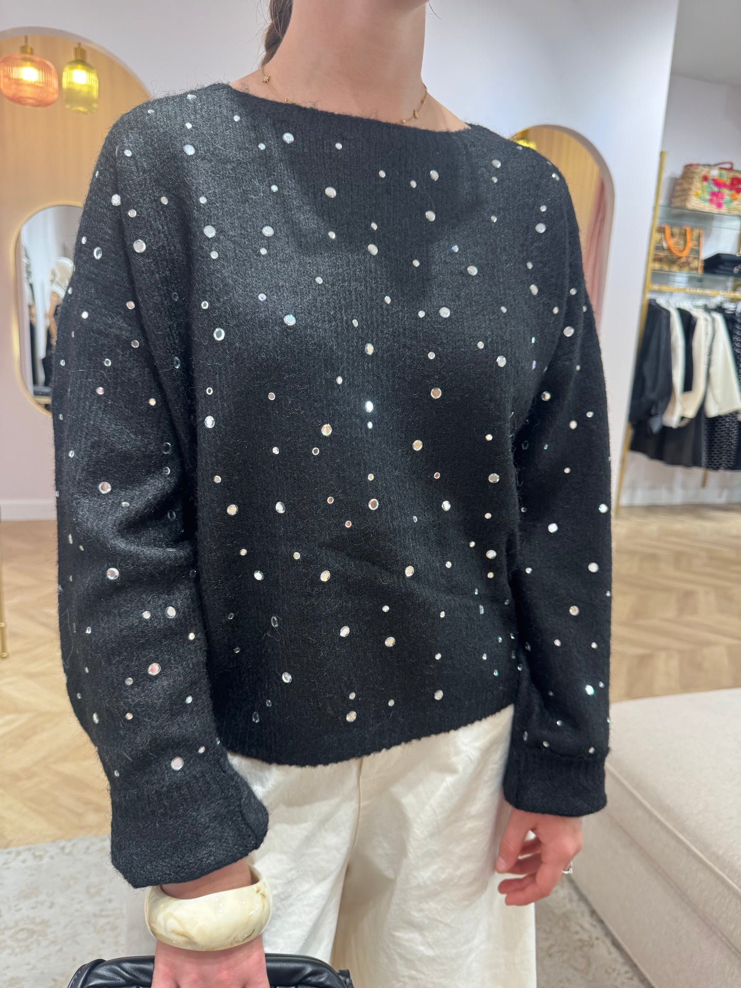 Pull shiny noir