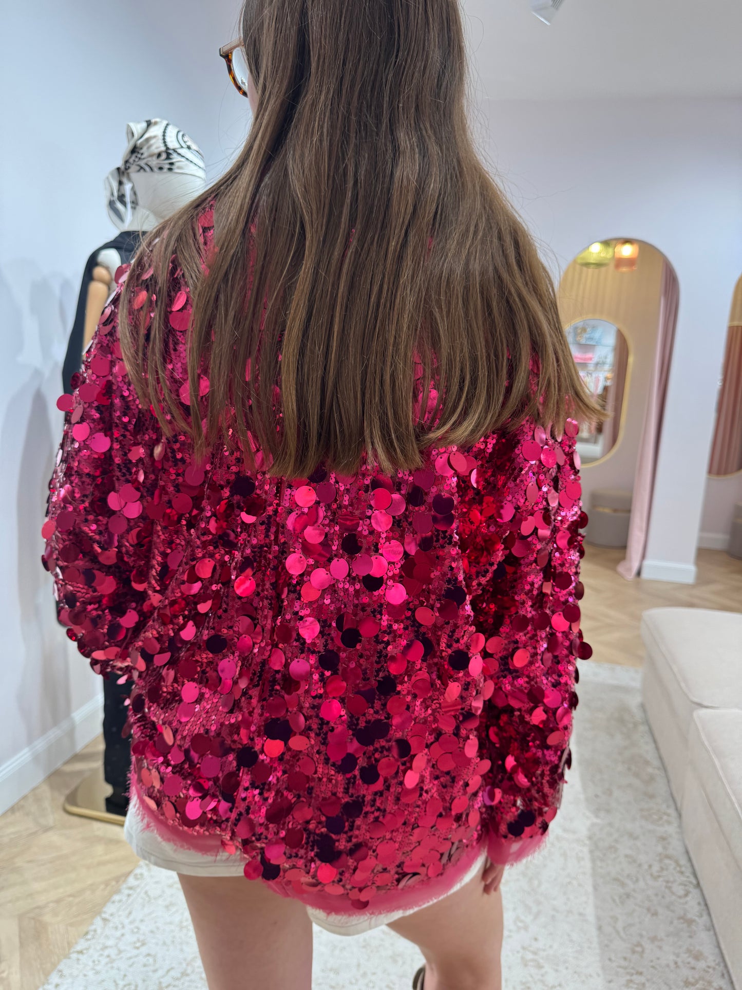 Veste Ibiza rose