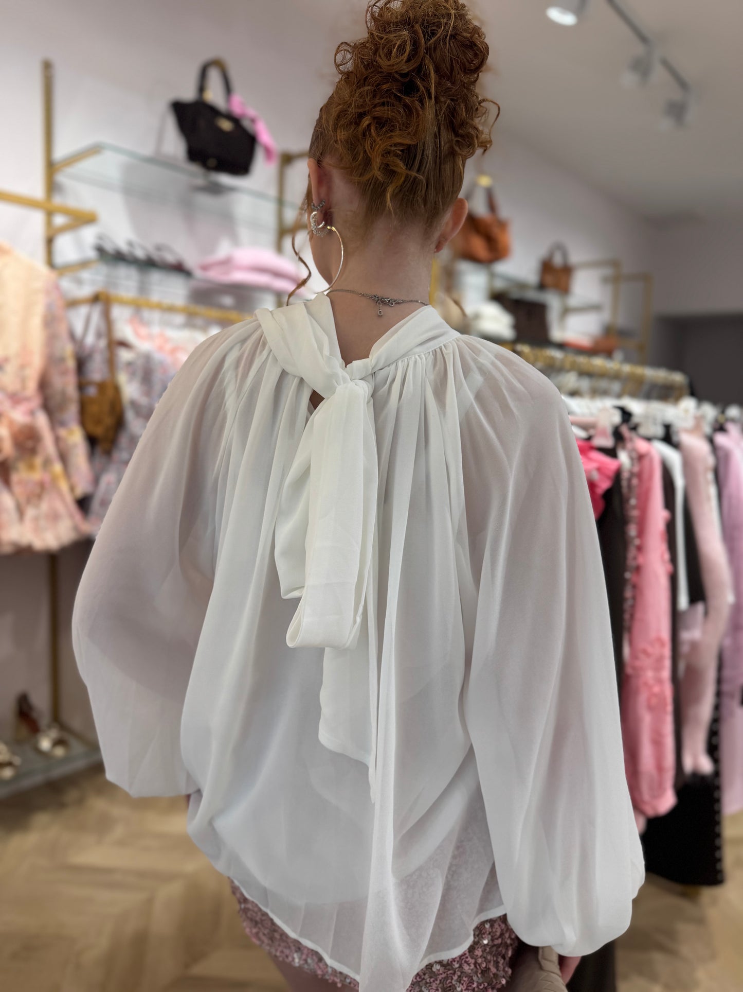 Blouse Siena blanche