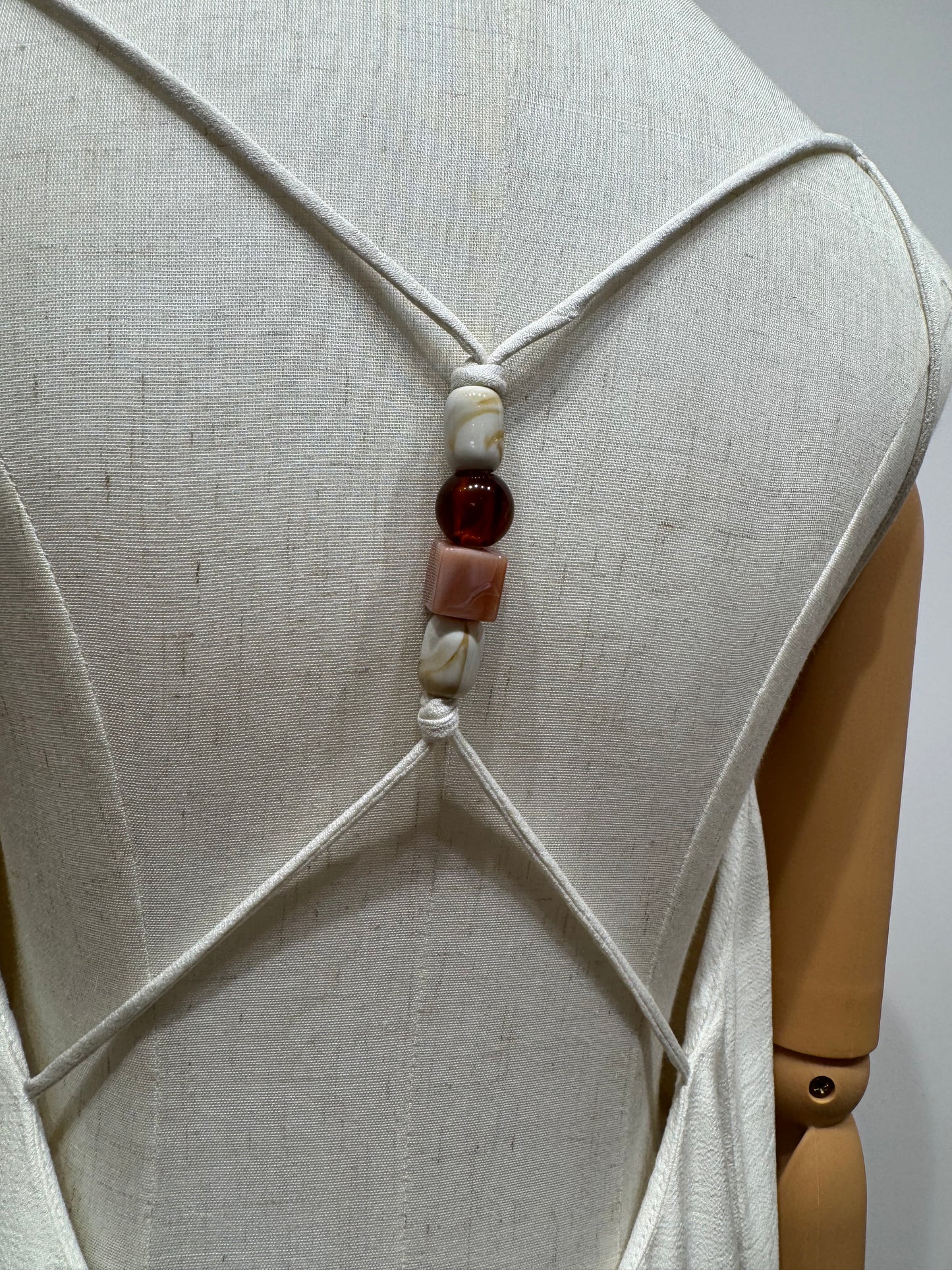 Robe cailloux écru