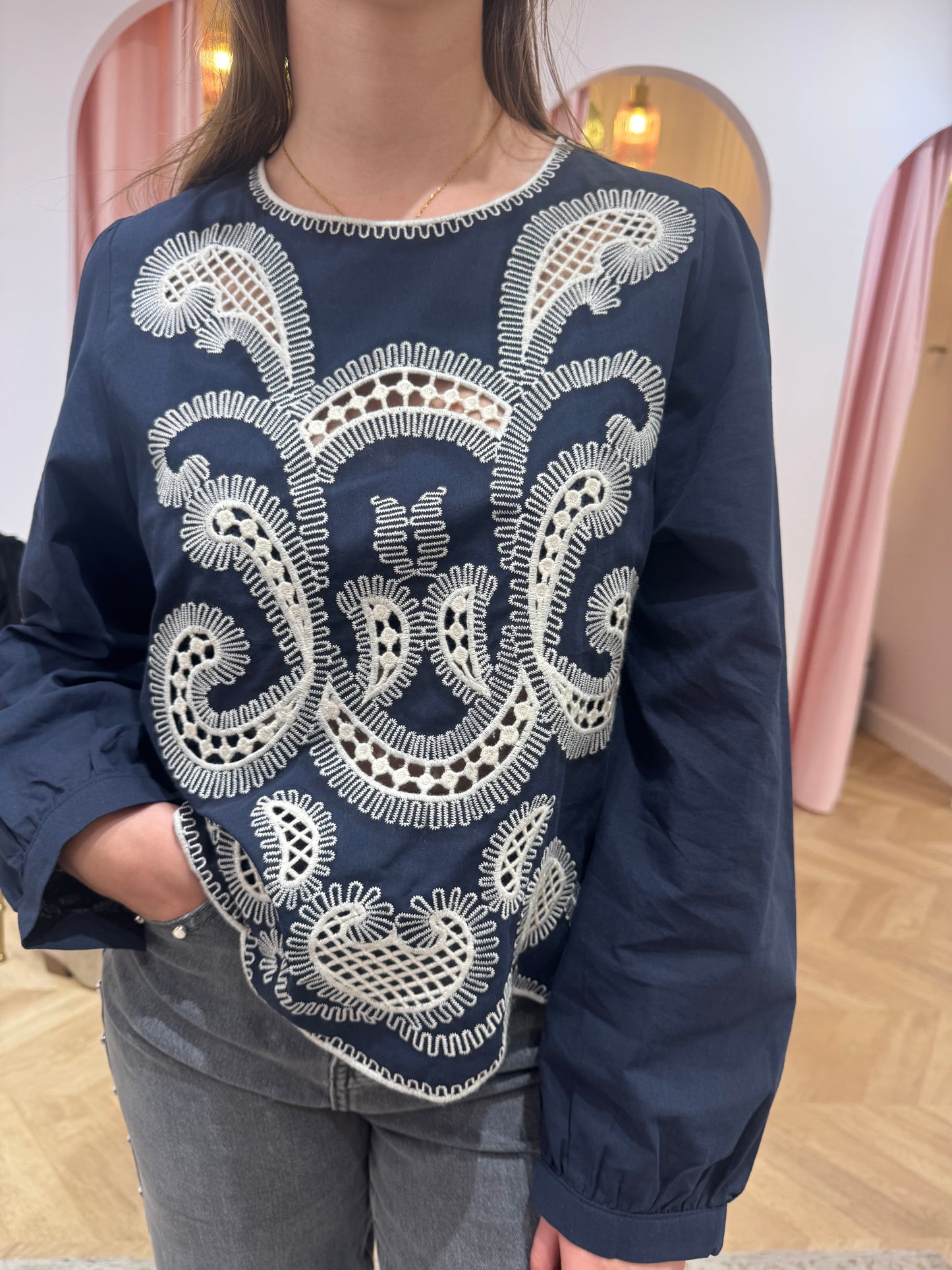 Blouse Copenhague marine
