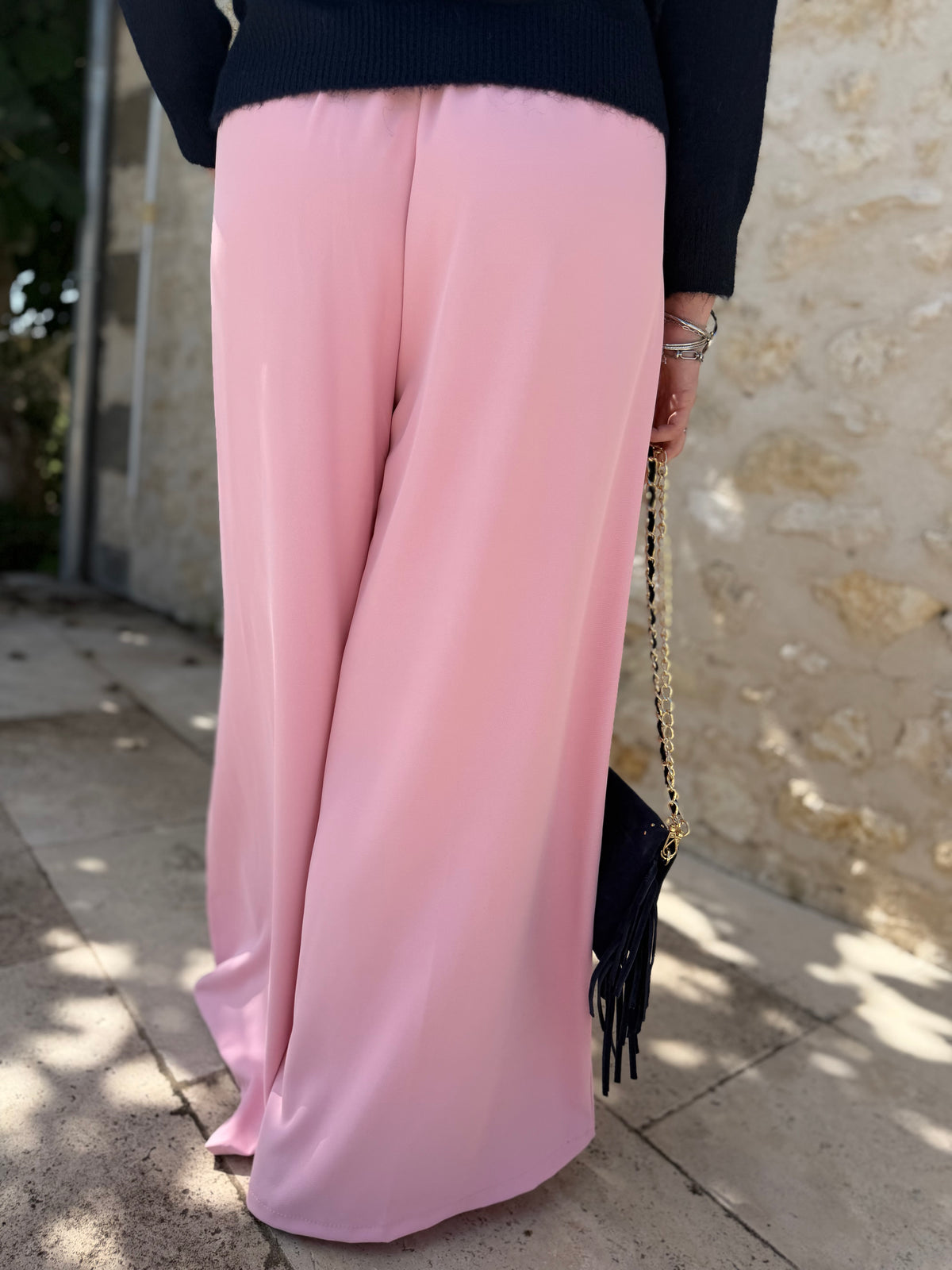 Pantalon Gaspard rose