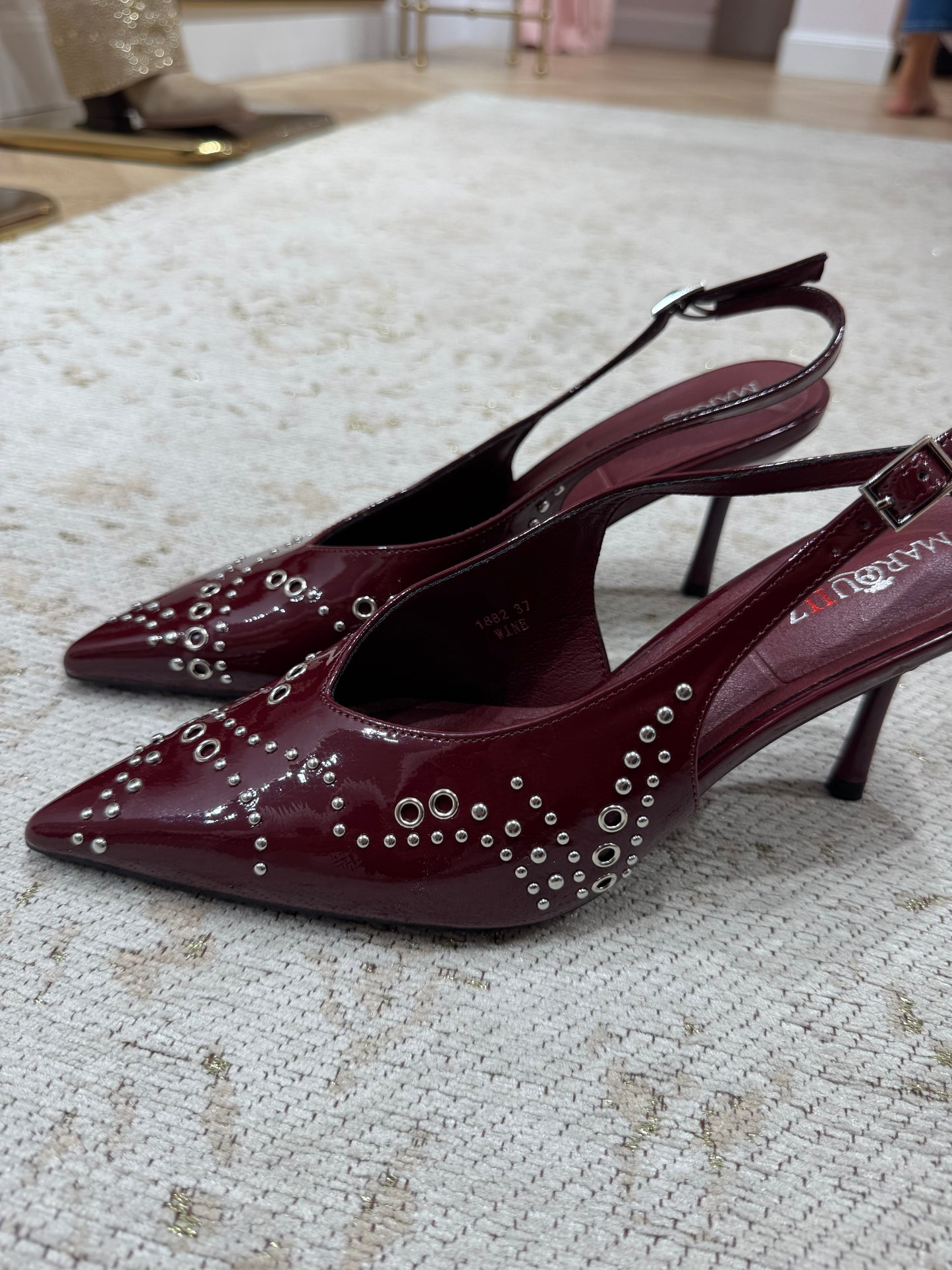 Escarpins bordeaux
