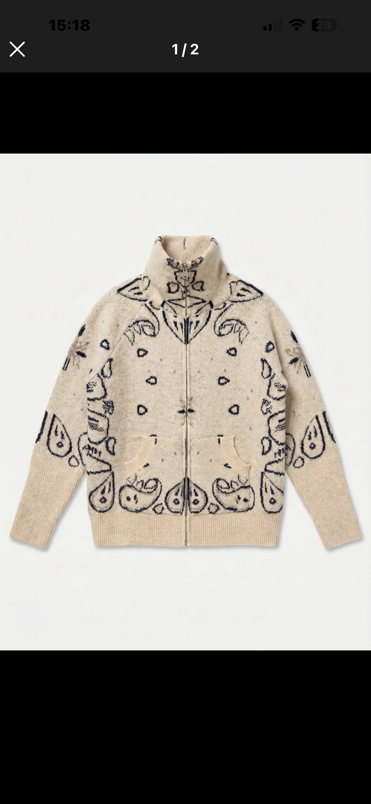 Pull bandana beige