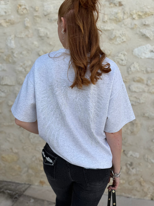 T-shirt ANGEL gris