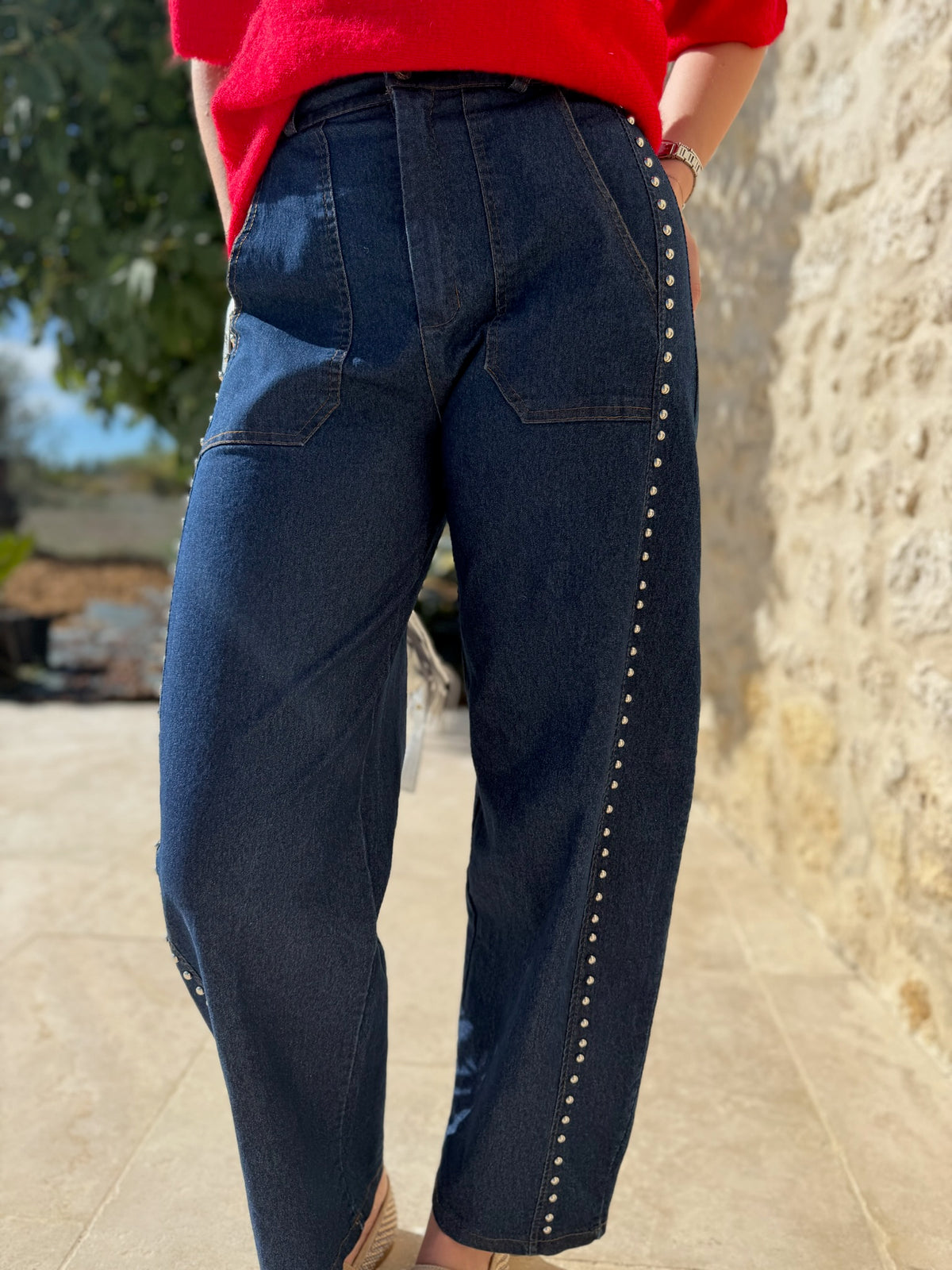 Pantalon BARREL jean