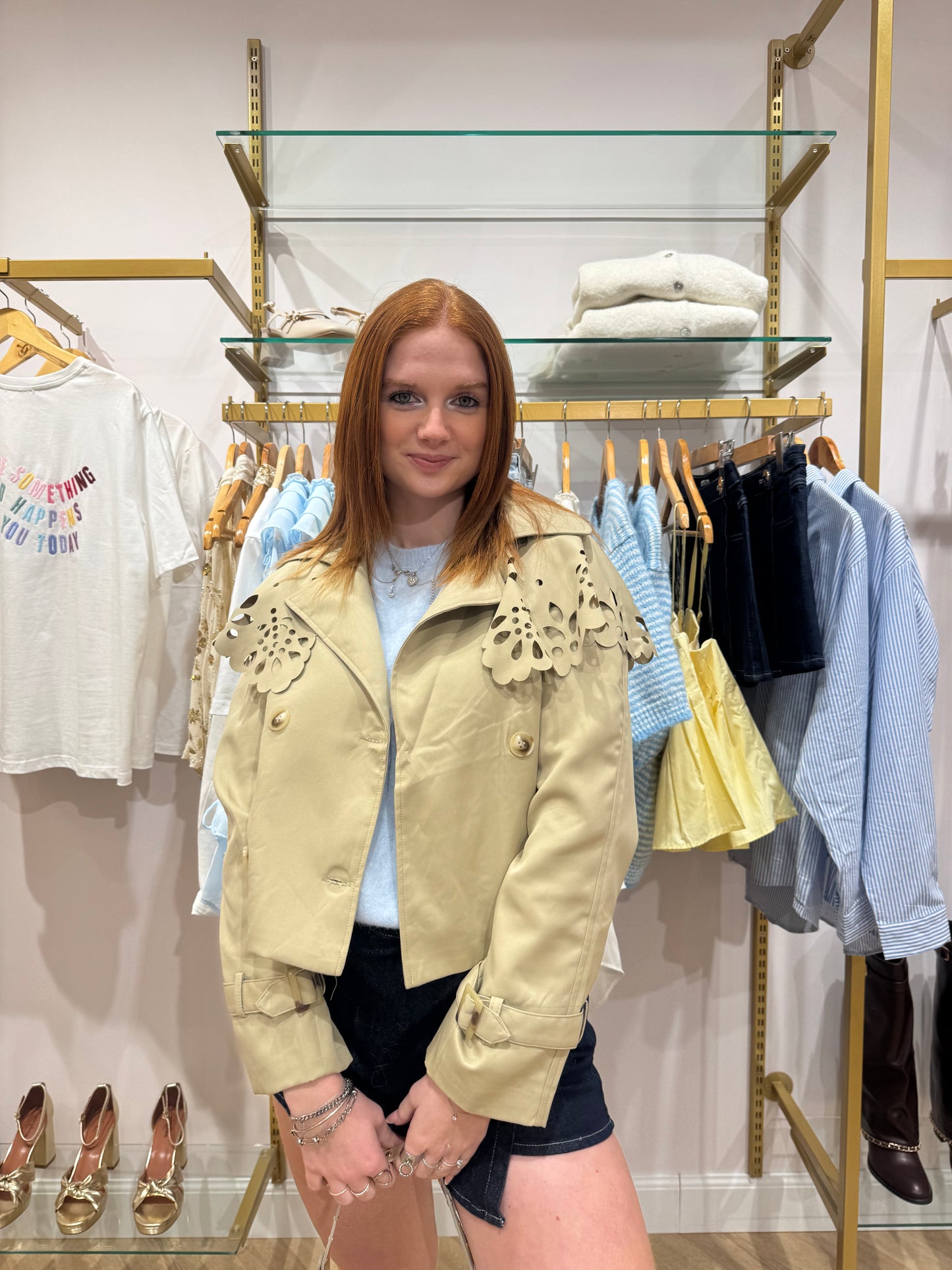 Trench Justine beige