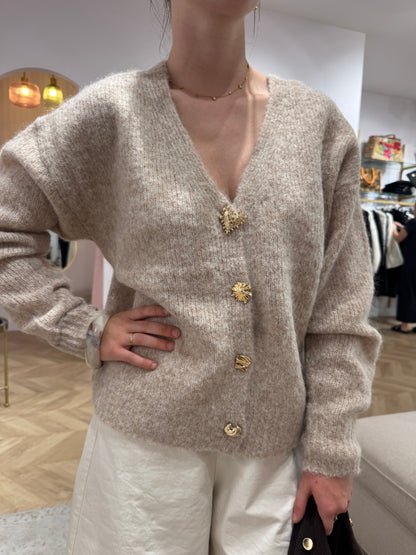 Pull voto beige