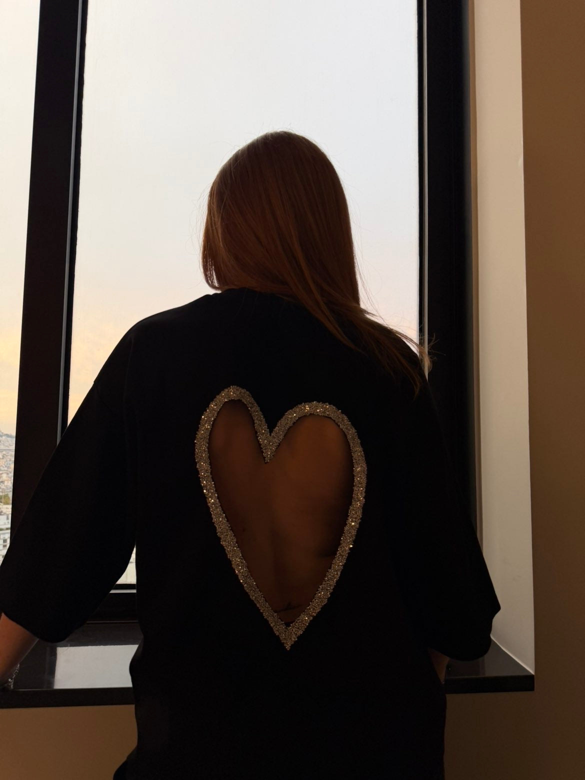 T-shirt DIAMANT noir