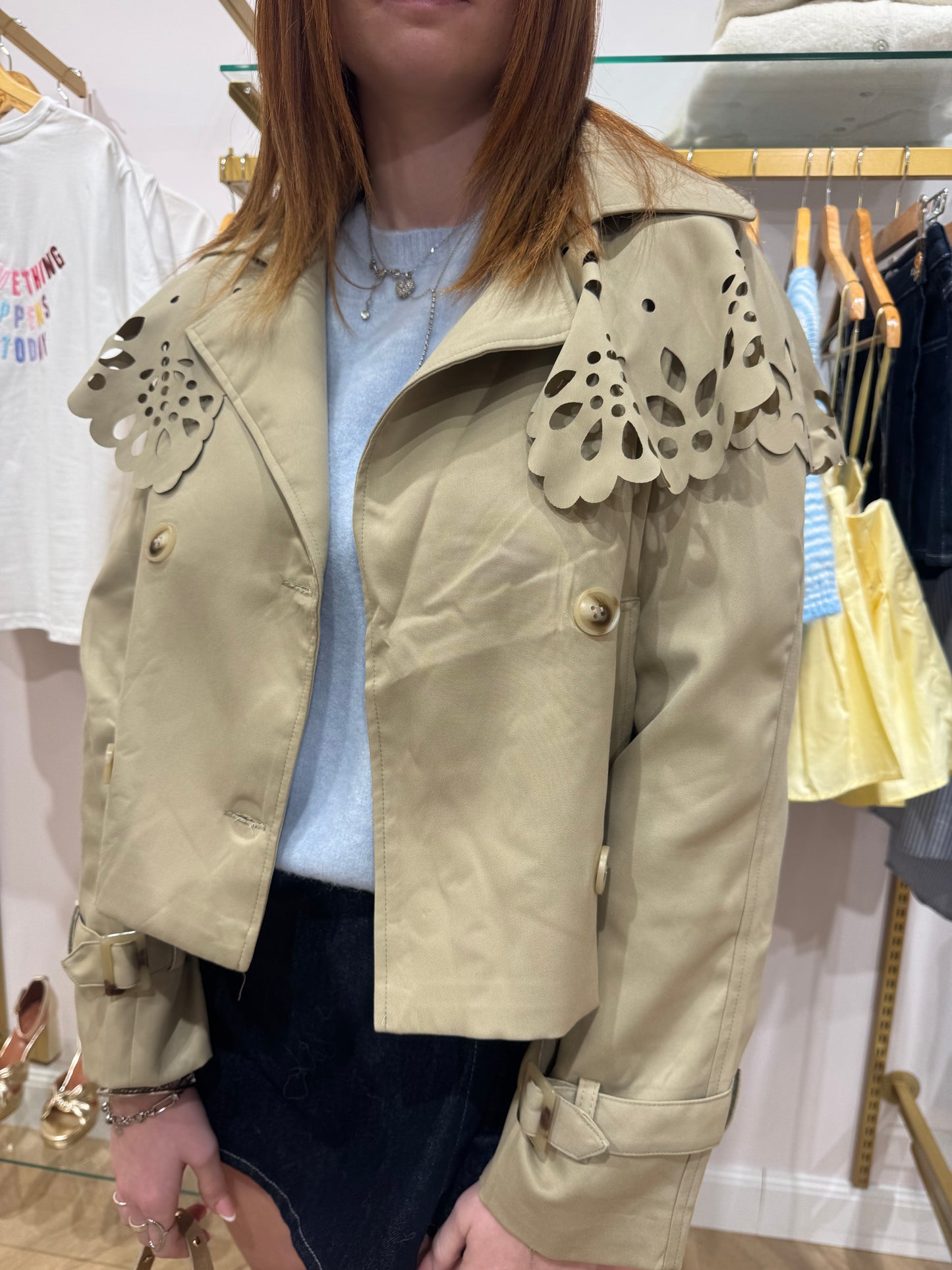 Trench Justine beige