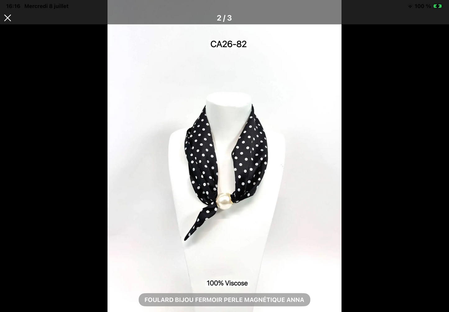 CA-26 pois noir