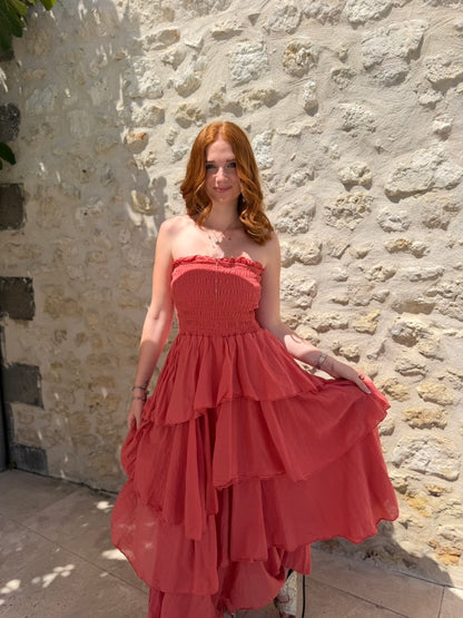 Robe JULY brique