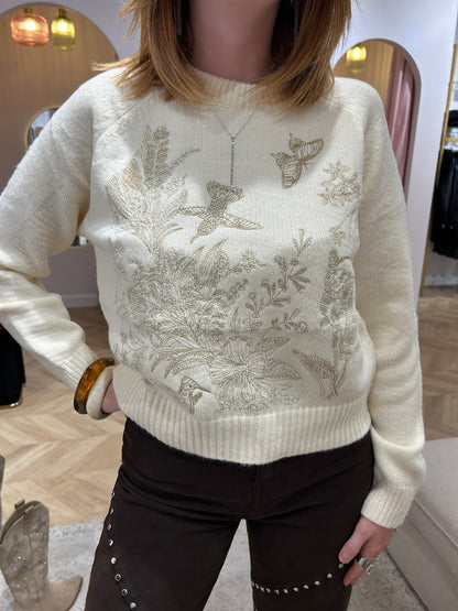 Pull Riviera beige