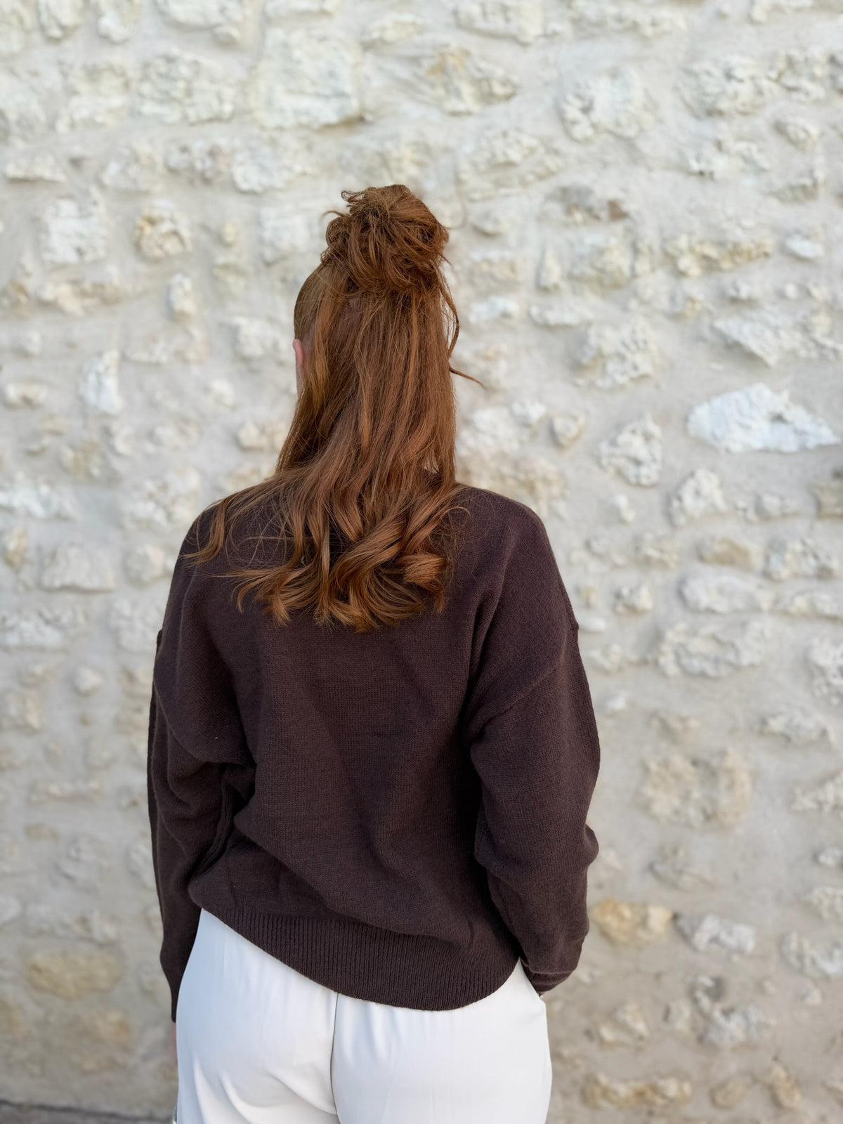 Pull Esmée marron