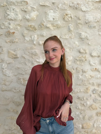 Blouse LEON terra
