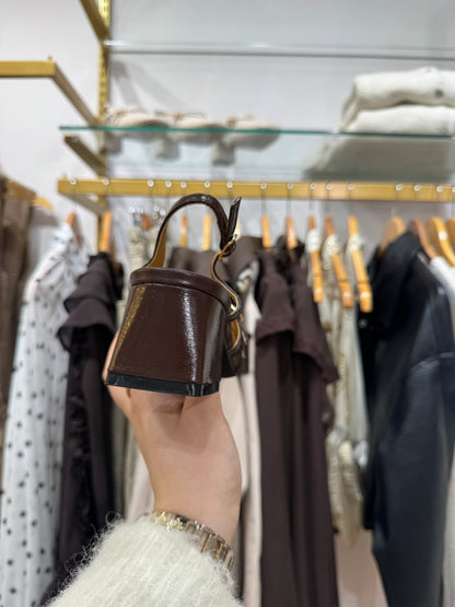 Slingback Nina brown