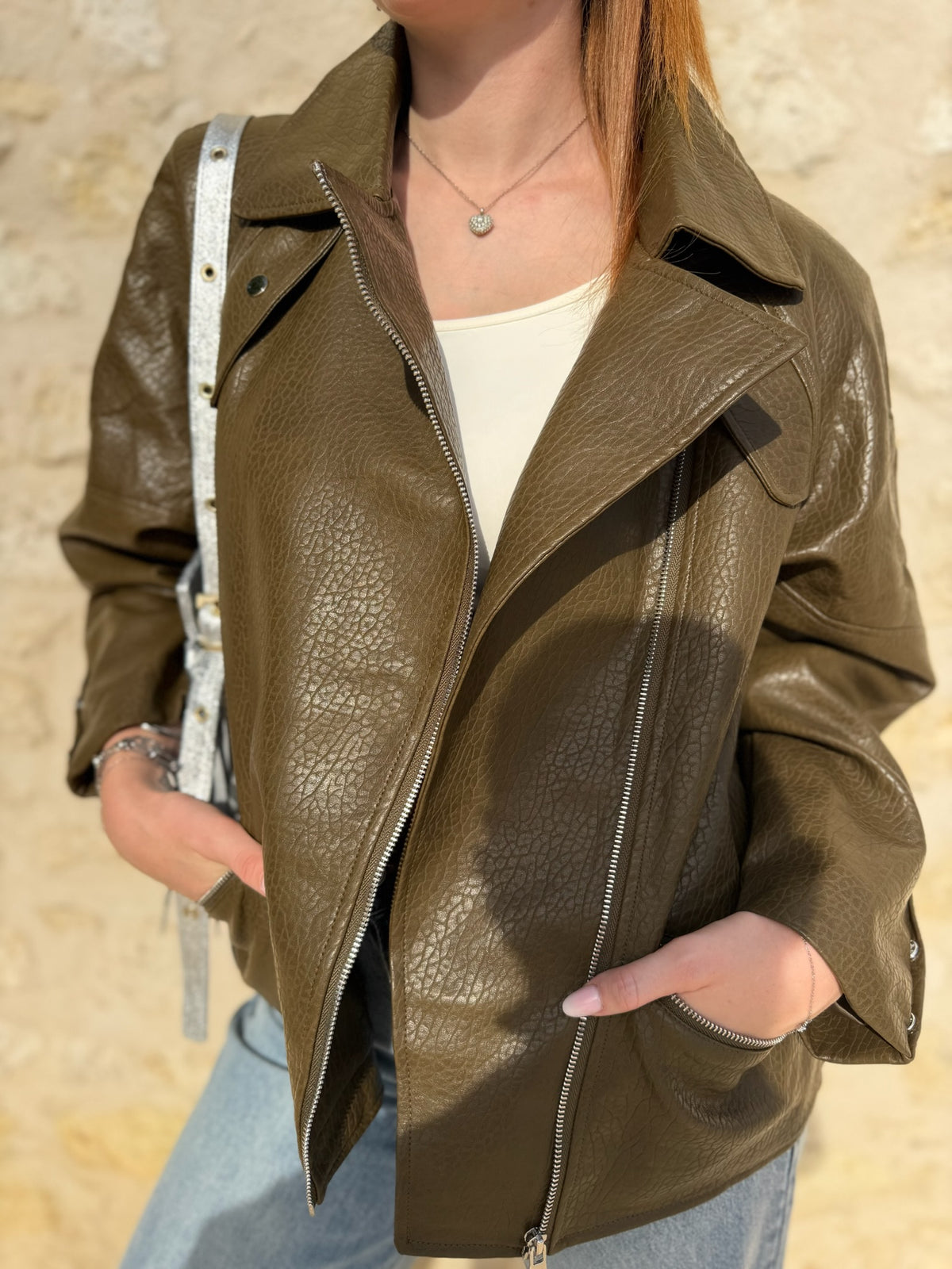 Veste CELINE olive