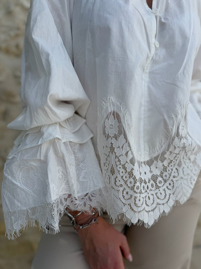 Blouse ANNA blanc