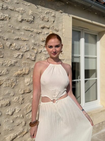 Robe Kissy écru