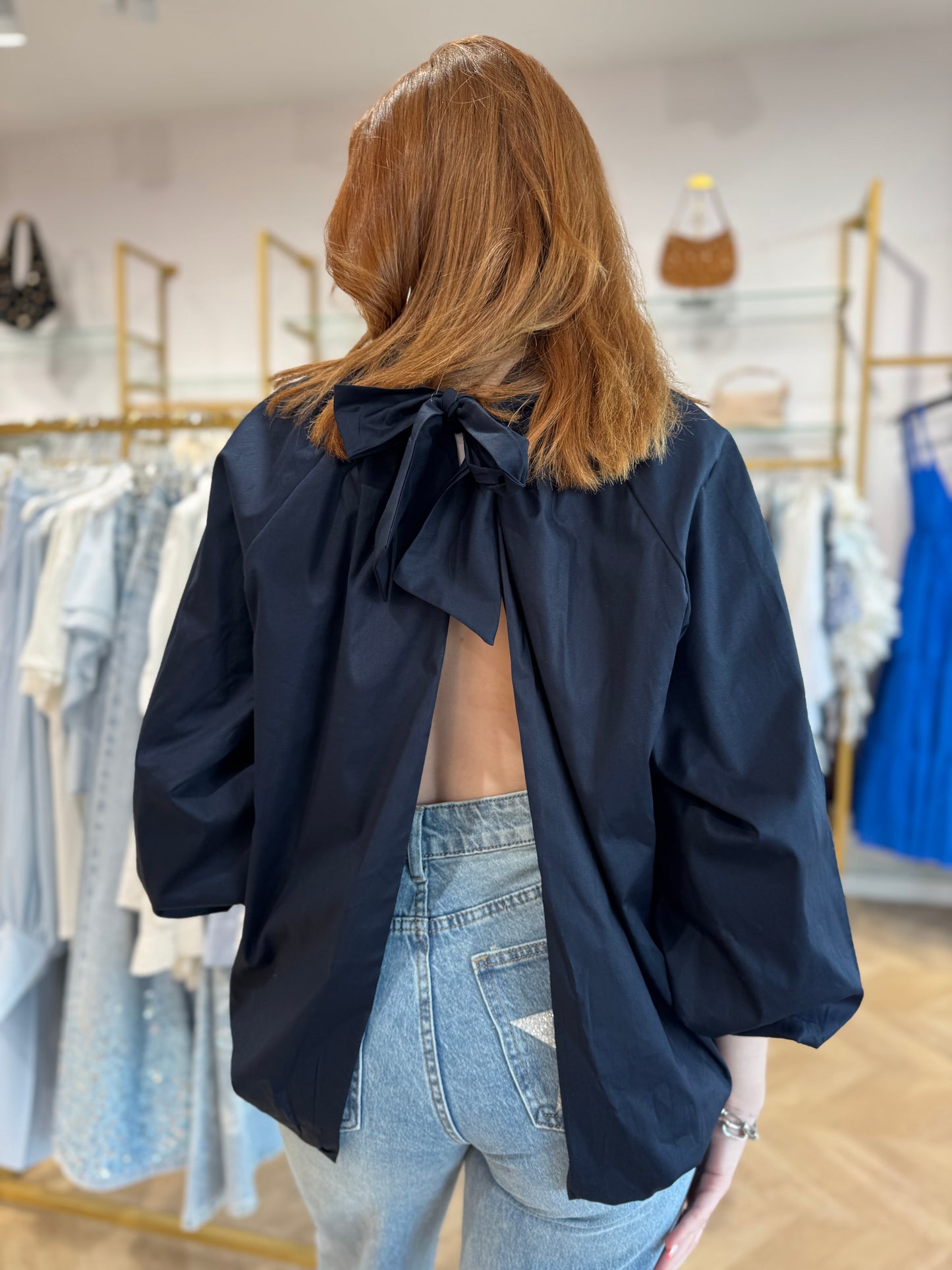 Blouse Lys marine