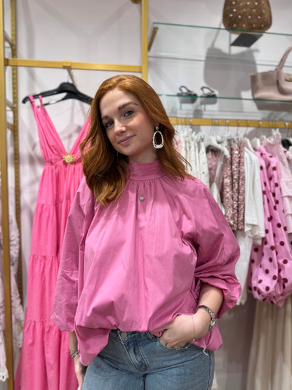Blouse Lys fuchsia