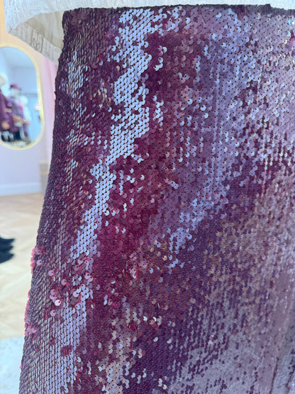 Jupe Stella bordeaux