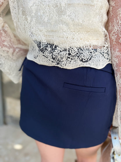 Jupe-short ZANA marine