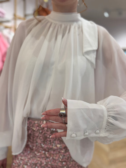 Blouse Siena blanche