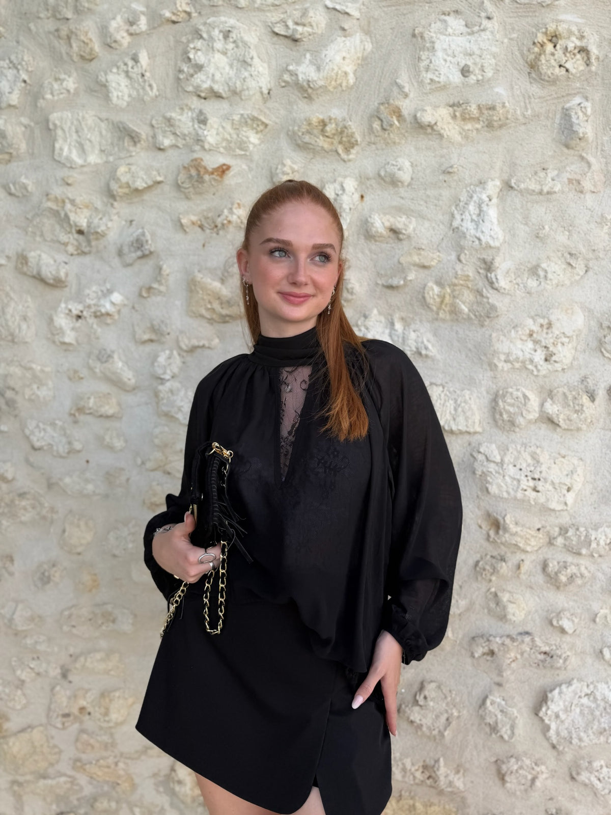 Blouse IVY noir