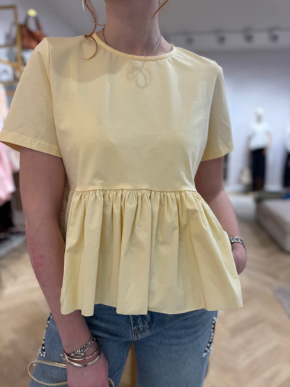 Top Baby jaune
