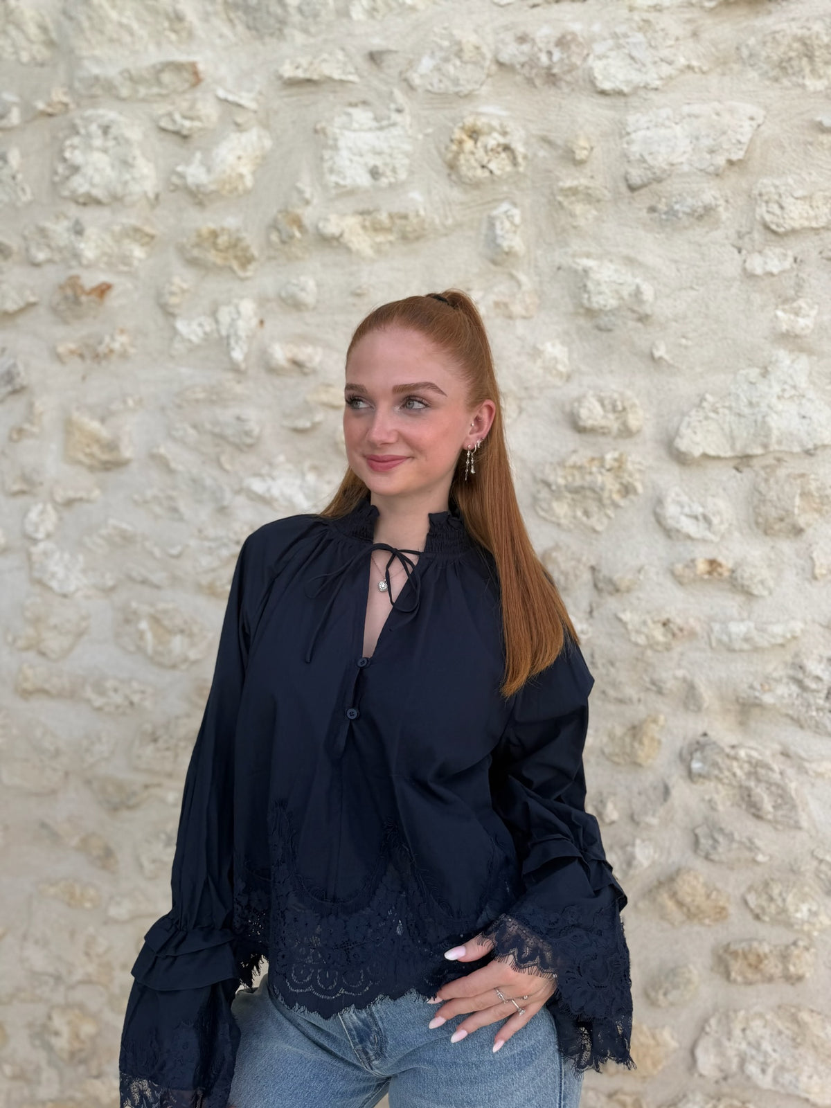 Blouse ANNA marine