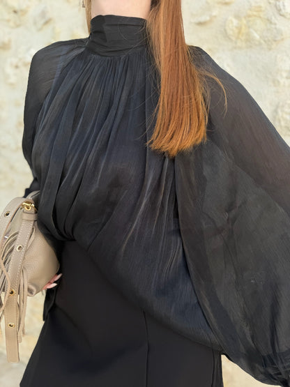 Blouse LEON noir