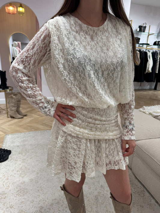 Robe Bloom écru