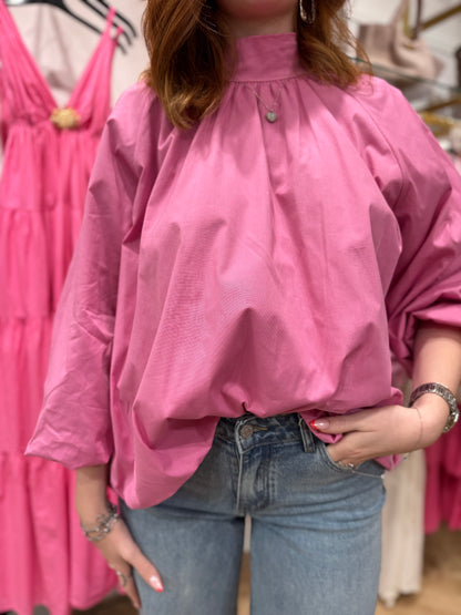 Blouse Lys fuchsia