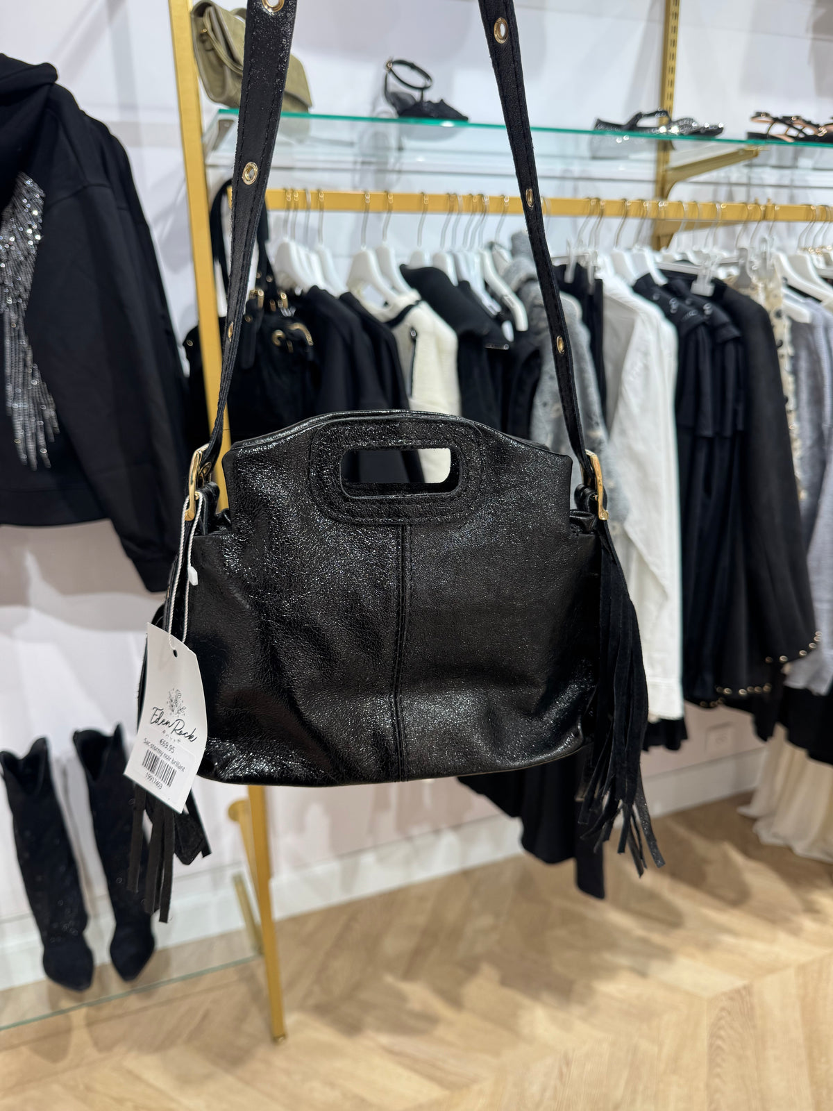 Sac stormy noir brillant