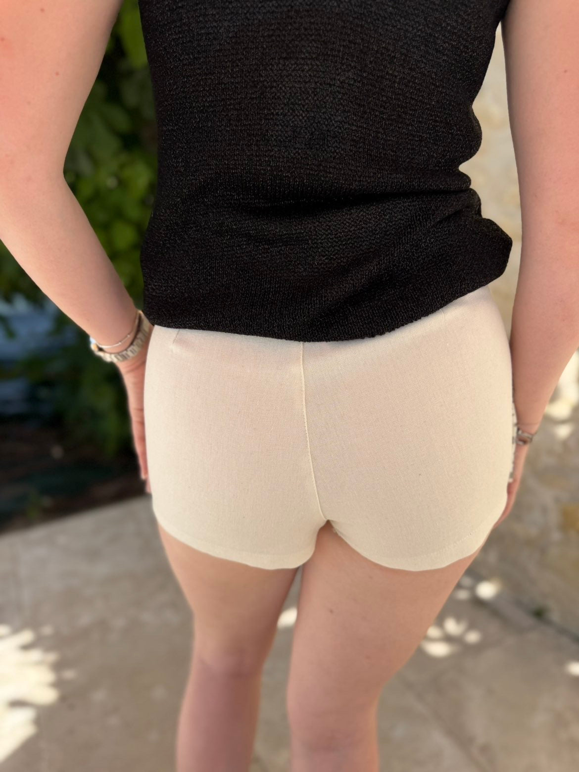 Jupe-short ROMA beige