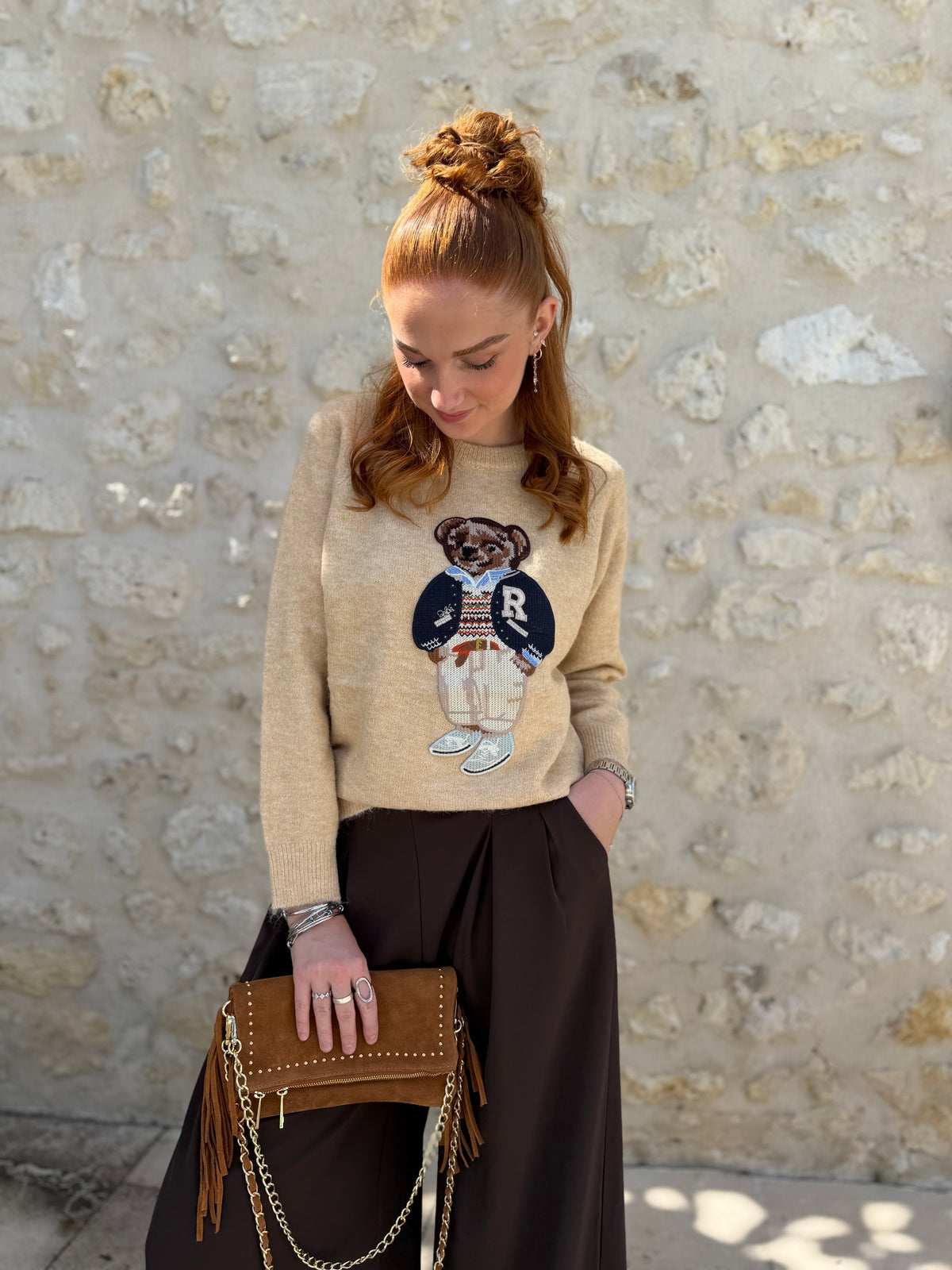 Pantalon Gaspard marron